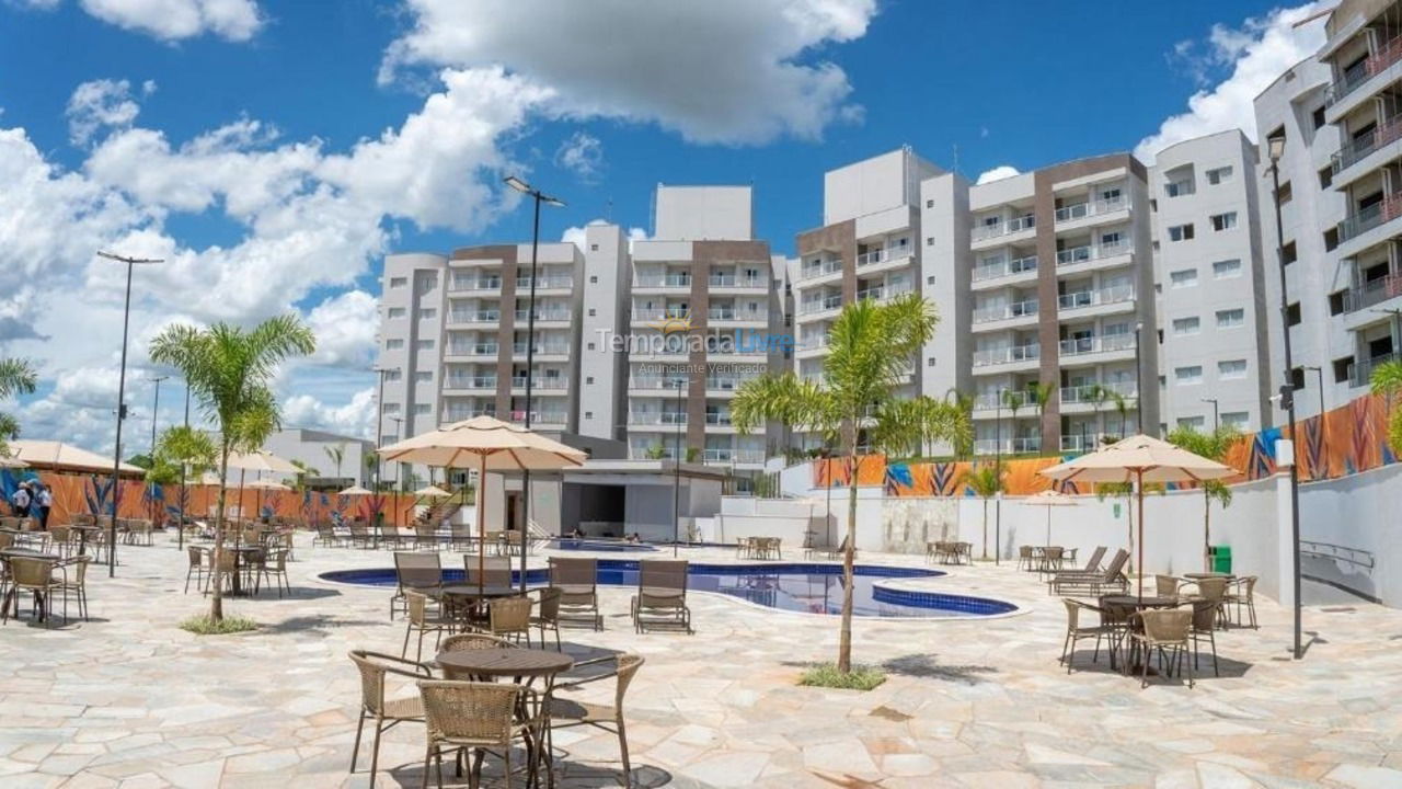 Apartamento para aluguel de temporada em Caldas Novas (Lagoa Quente)