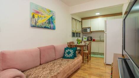 HERMOSO APARTAMENTO PARA 5 PERSONAS EN EL CENTRO HISTÓRICO DE FLORIANÓPOLIS