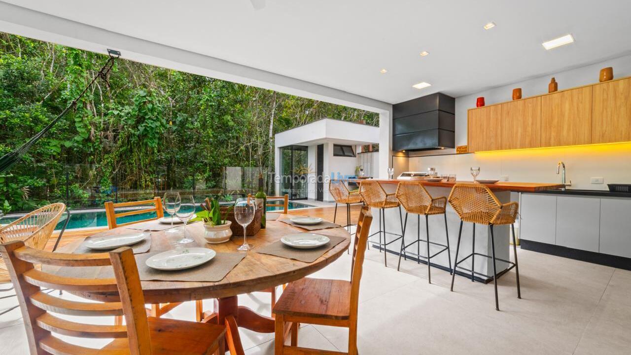Casa para alquiler de vacaciones em Bertioga (Riviera de São Lourenço)