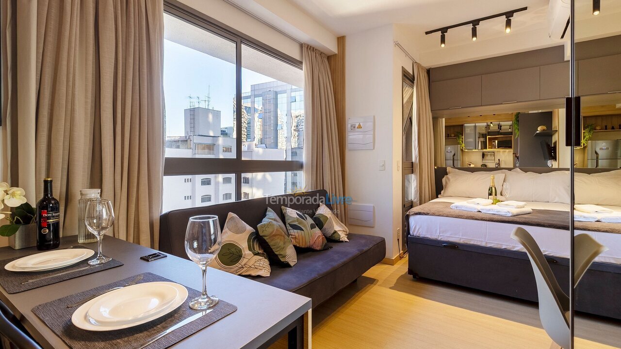 Apartamento para aluguel de temporada em São Paulo (Pinheiros)