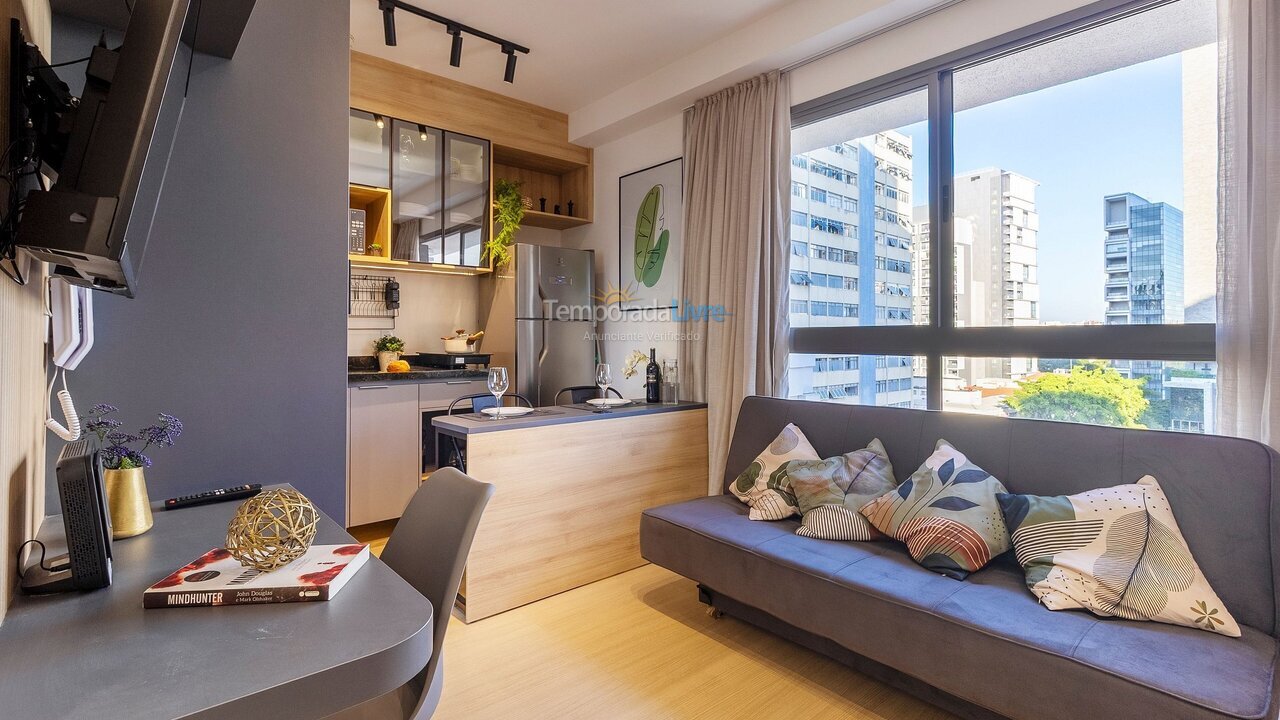 Apartamento para aluguel de temporada em São Paulo (Pinheiros)