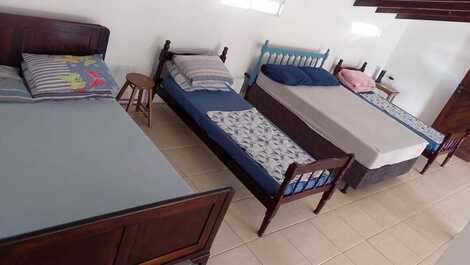 GREAT HOUSE ON THE BEACH, HAS TWO BEDROOMS WITH AC