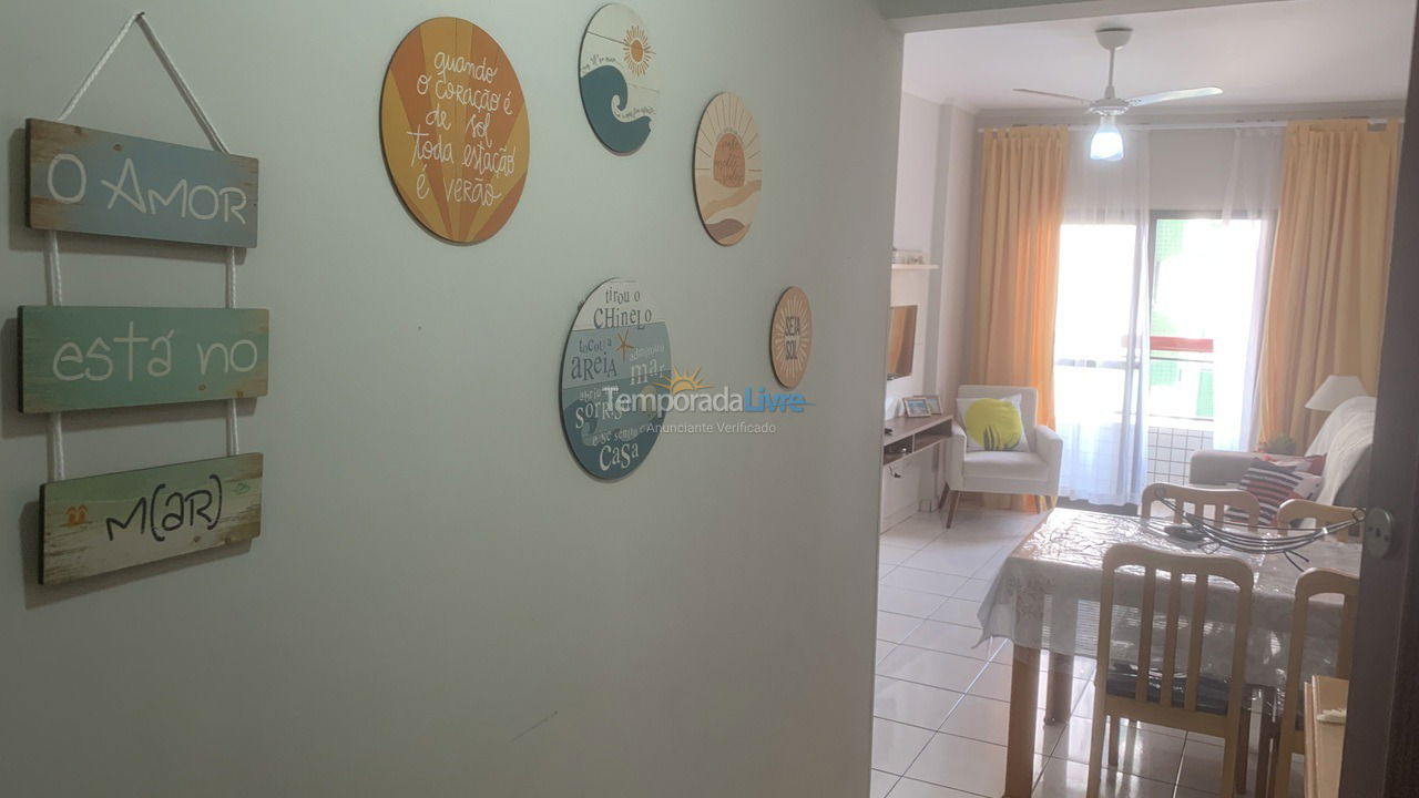 Apartment for vacation rental in Praia Grande (Aviação)