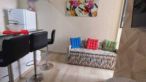 Quarto e sala em Copacabana