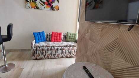 Quarto e sala em Copacabana