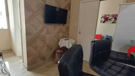 Quarto e sala em Copacabana