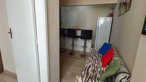 Quarto e sala em Copacabana