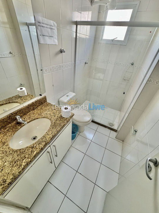 Apartment for vacation rental in Guarapari (Praia do Morro)