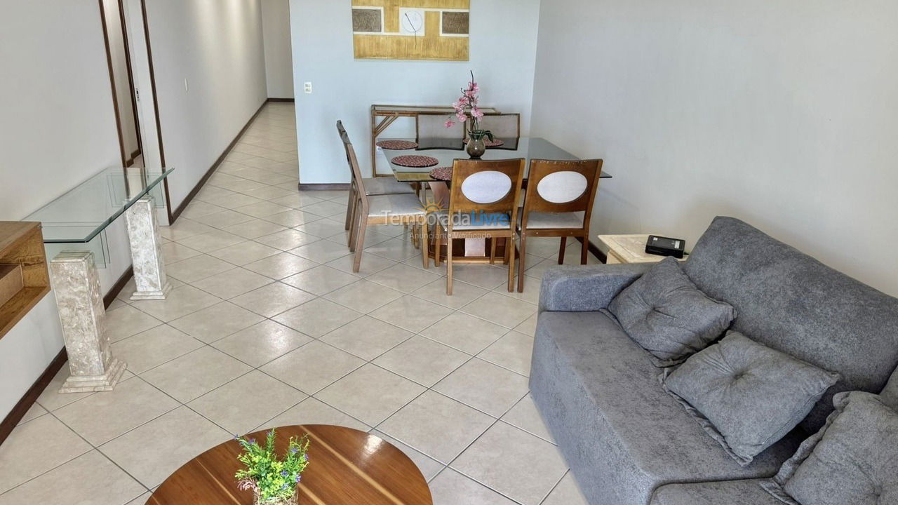 Apartment for vacation rental in Guarapari (Praia do Morro)