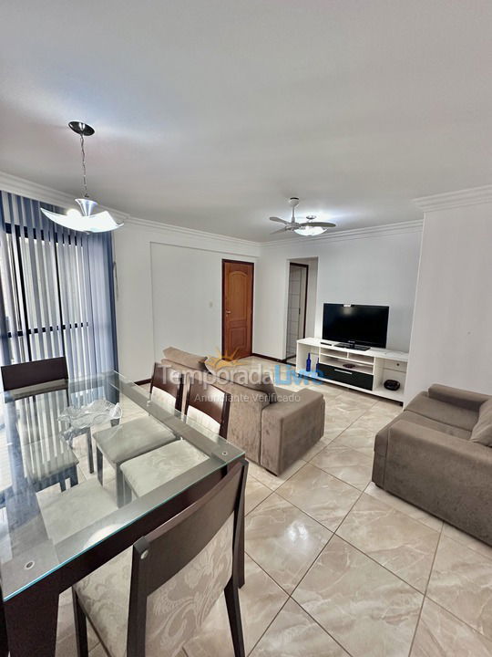 Apartment for vacation rental in Guarapari (Praia do Morro)