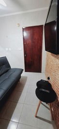 Apto na Praia Grande - Caiçara 1 dorm a 50 mt da praia