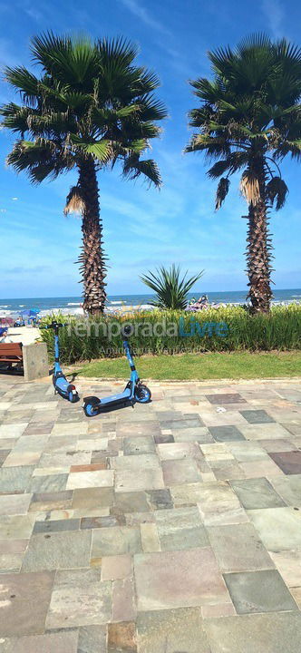 Apartamento para aluguel de temporada em Praia Grande (Praia do Caiçara)