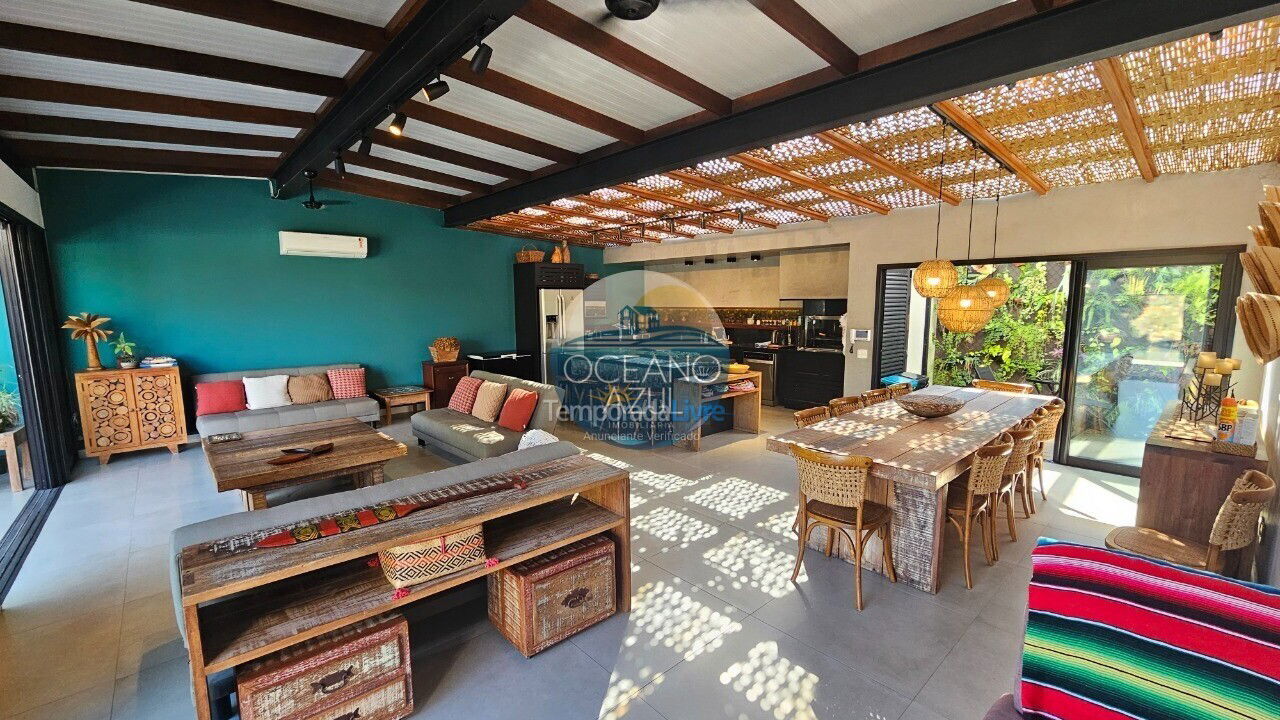 Casa para alquiler de vacaciones em São Sebastião (Juquehy)