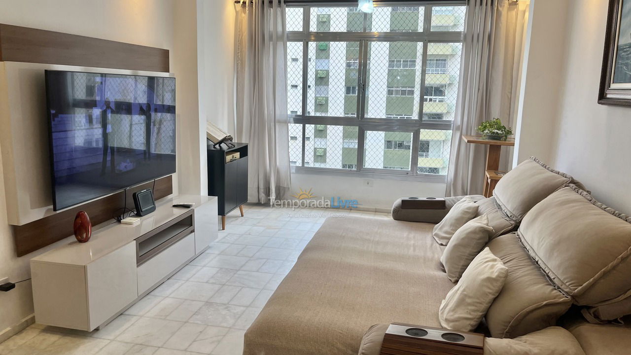 Apartamento para aluguel de temporada em Guarujá (Pitangueiras)