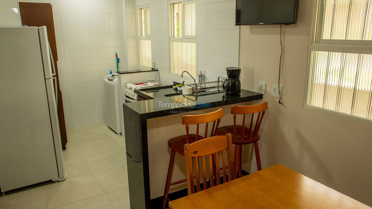 Apartment for vacation rental in Ubatuba (Praia das Toninhas)