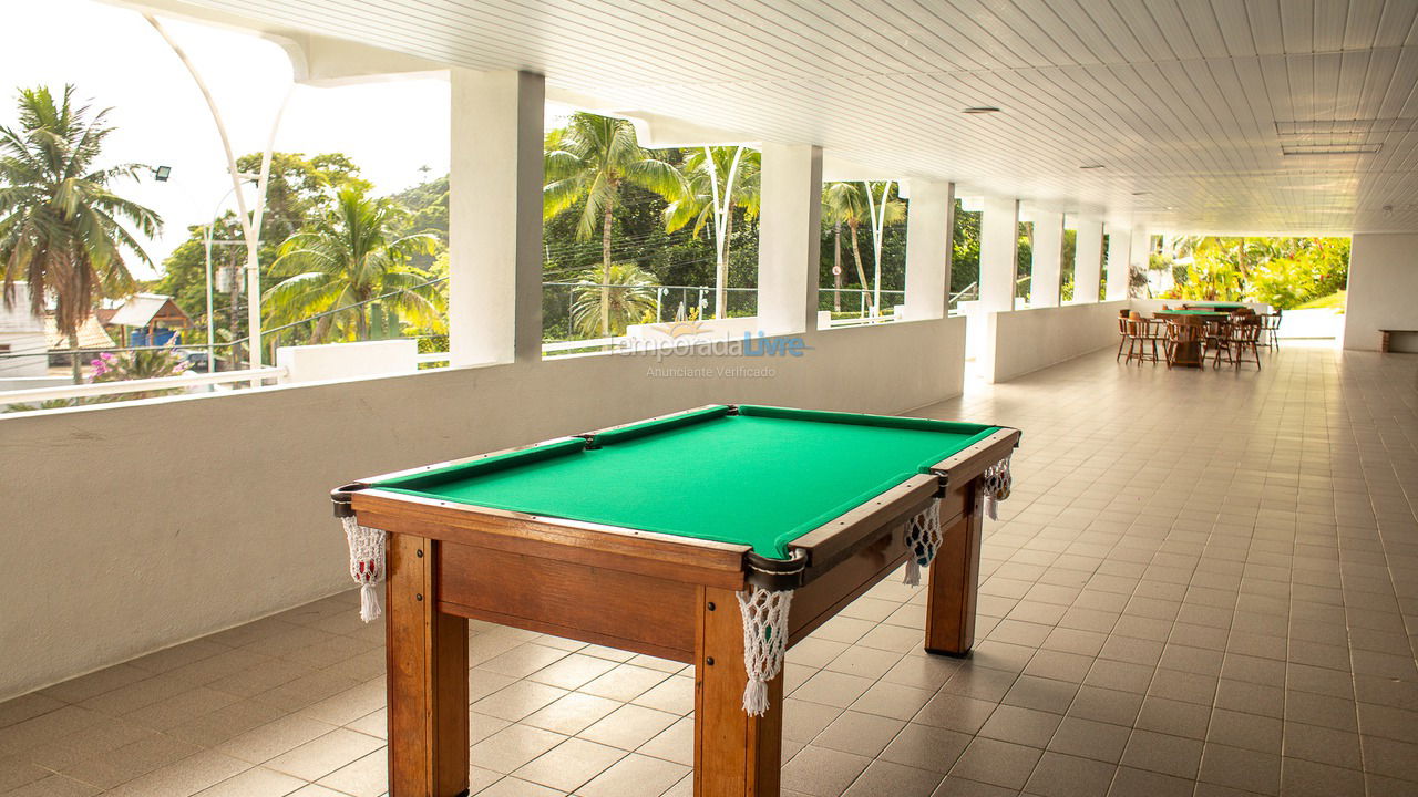 Apartment for vacation rental in Ubatuba (Praia das Toninhas)