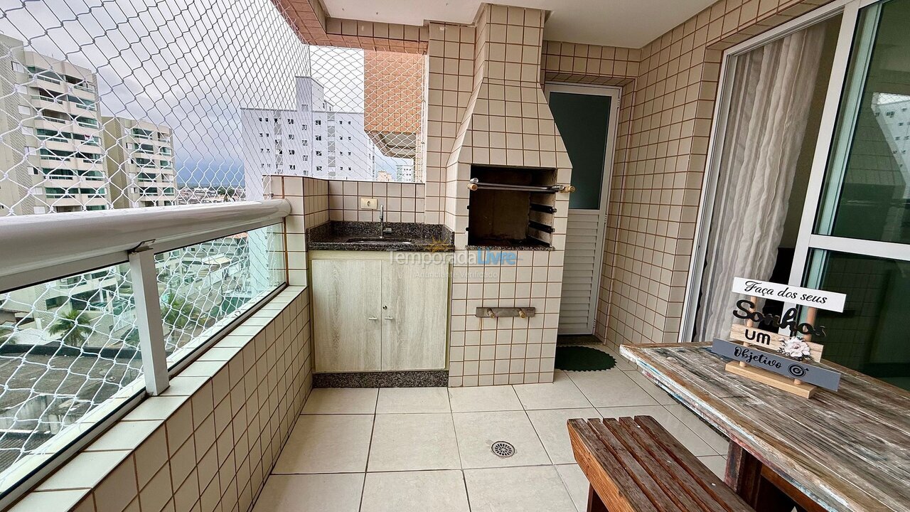 Apartamento para aluguel de temporada em Praia Grande (Aviação)