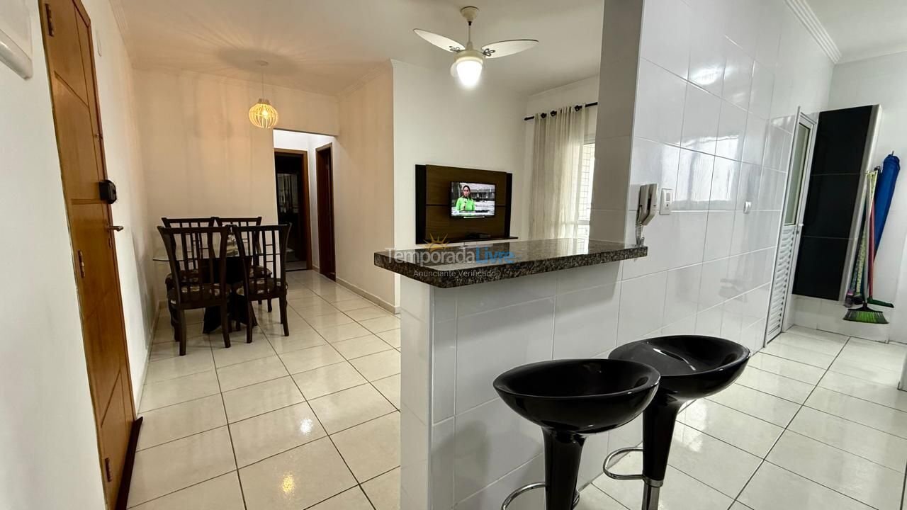 Apartamento para aluguel de temporada em Praia Grande (Aviação)