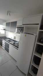 Tenório Apartment with 2 suites and air conditioning (Praia Grande/Praia Tenório)