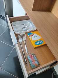 Utensílios para cozinhar e fazer café 