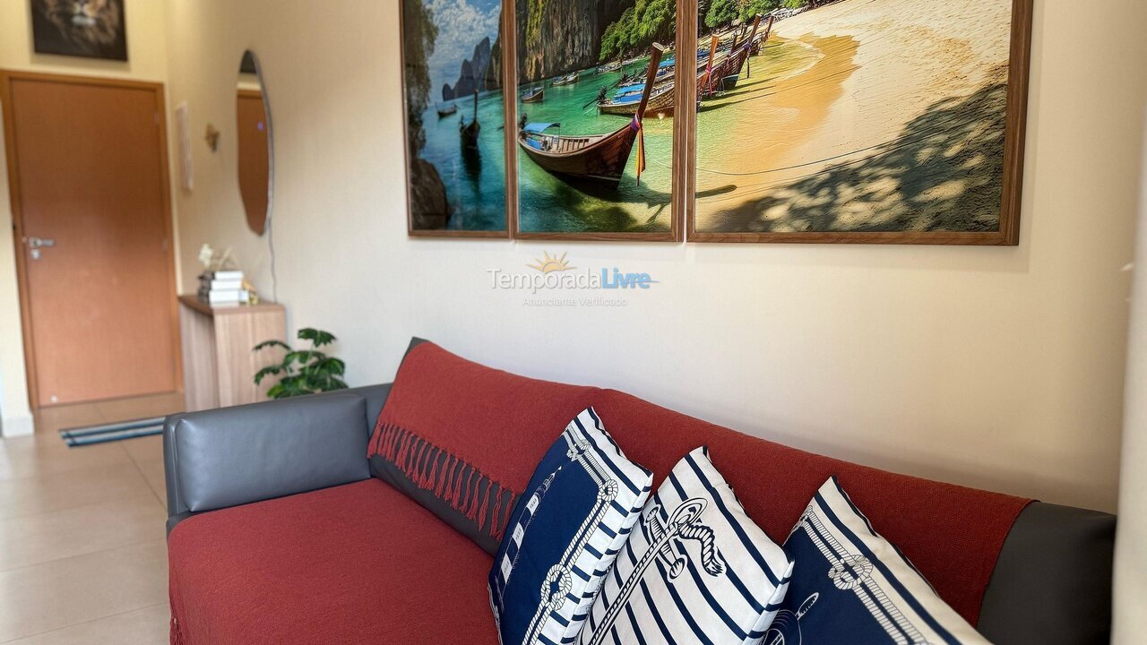 Apartamento para aluguel de temporada em Ubatuba (Praia das Toninhas)
