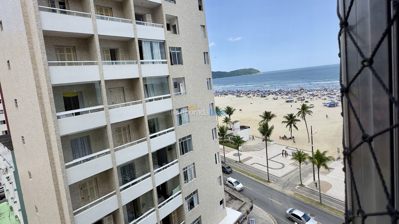 Apartamento para aluguel de temporada em Praia Grande (Praia da Guilhermina)