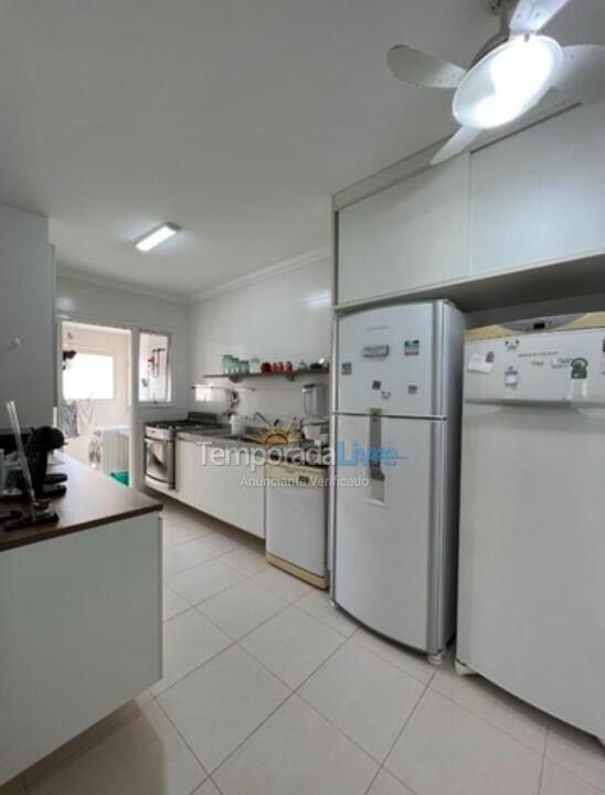 Apartamento para aluguel de temporada em Bertioga (Riviera de São Lourenço)