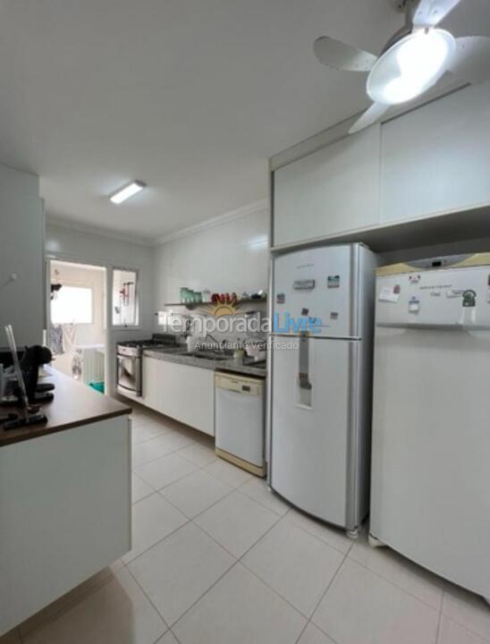 Apartamento para aluguel de temporada em Bertioga (Riviera de São Lourenço)
