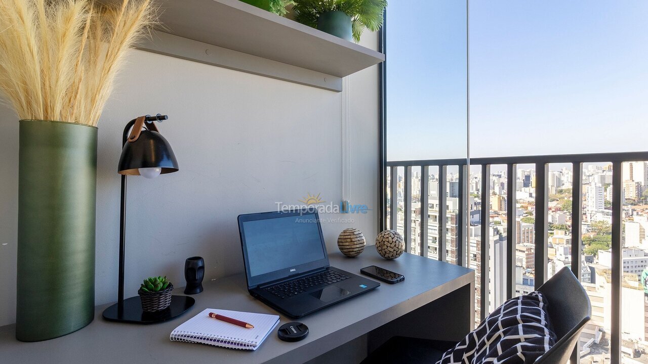 Apartamento para aluguel de temporada em São Paulo (Bela Vista)