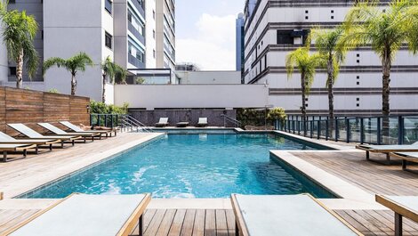 Vista incrível,piscina,academia|Brazilian Corner