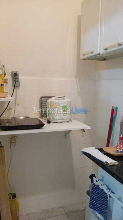 Apartamento para aluguel de temporada em São Vicente (Gonzaguinha)