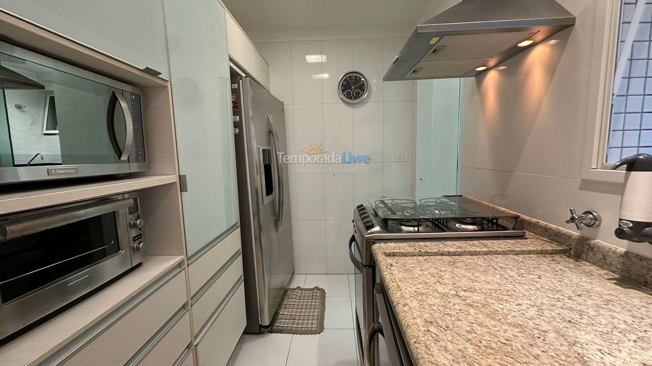 Apartamento para alquiler de vacaciones em Bertioga (Riviera de São Lourenço)