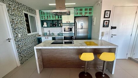 Flat luxo exclusivo Vista Mar no Meireles