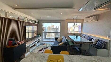 Flat luxo exclusivo Vista Mar no Meireles