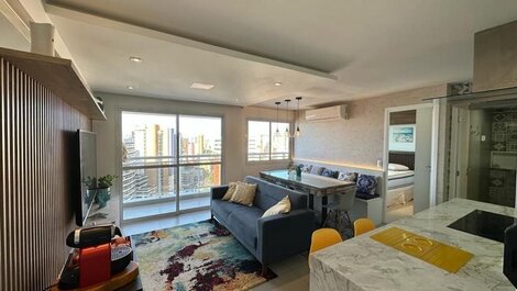 Flat luxo exclusivo Vista Mar no Meireles