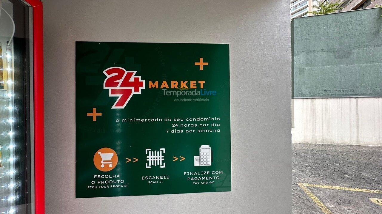 Apartamento para aluguel de temporada em Fortaleza (Meireles)