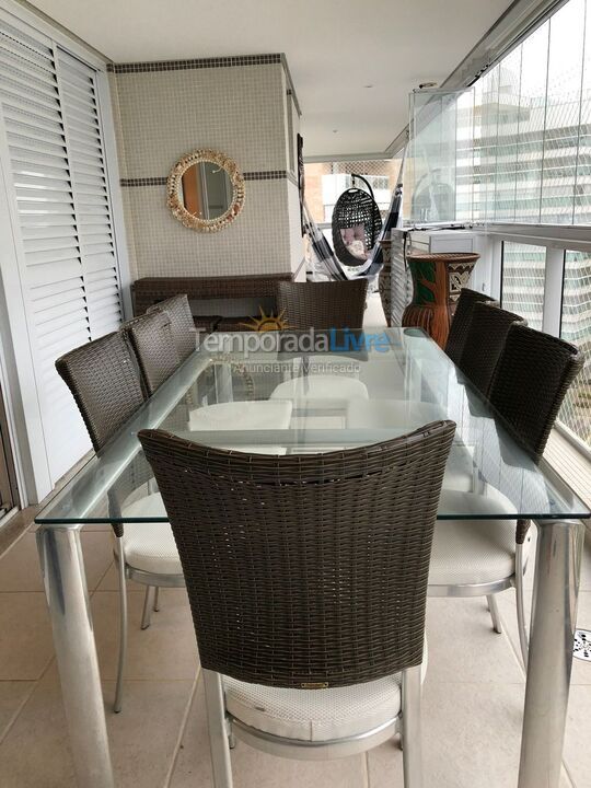 Apartamento para aluguel de temporada em Bertioga (Riviera de São Lourenço)