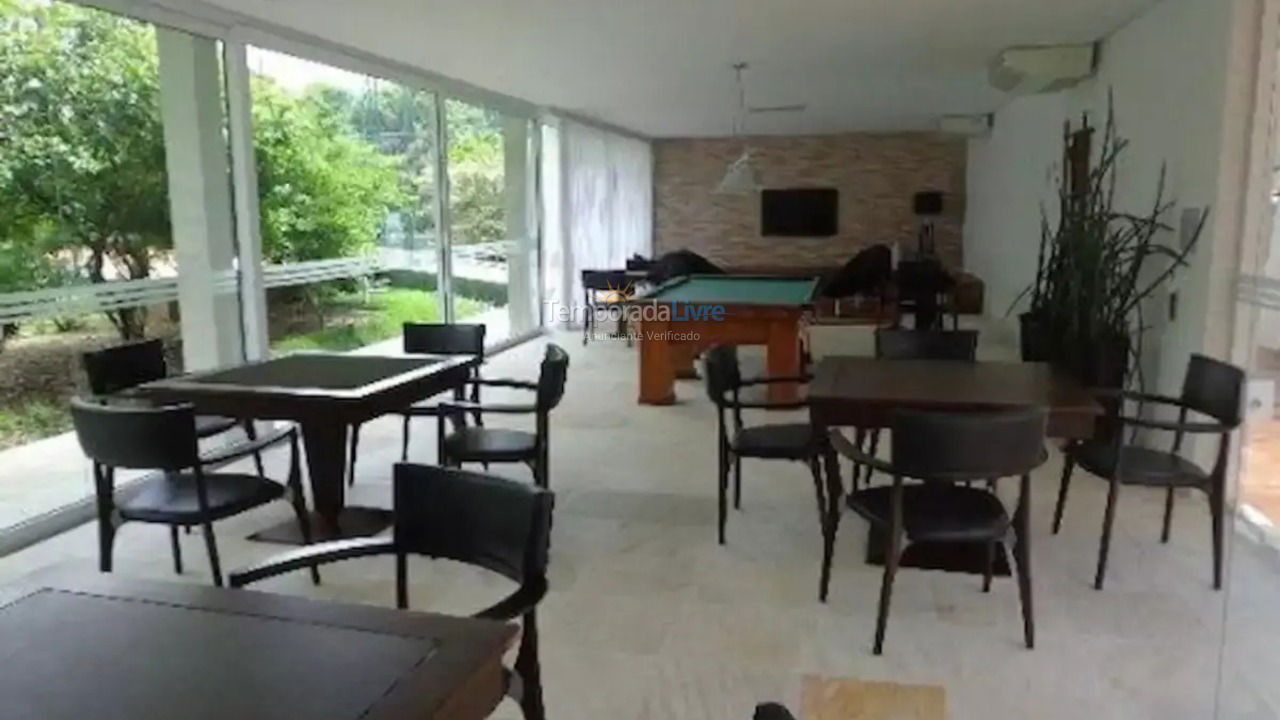 Apartamento para aluguel de temporada em Bertioga (Riviera de São Lourenço)