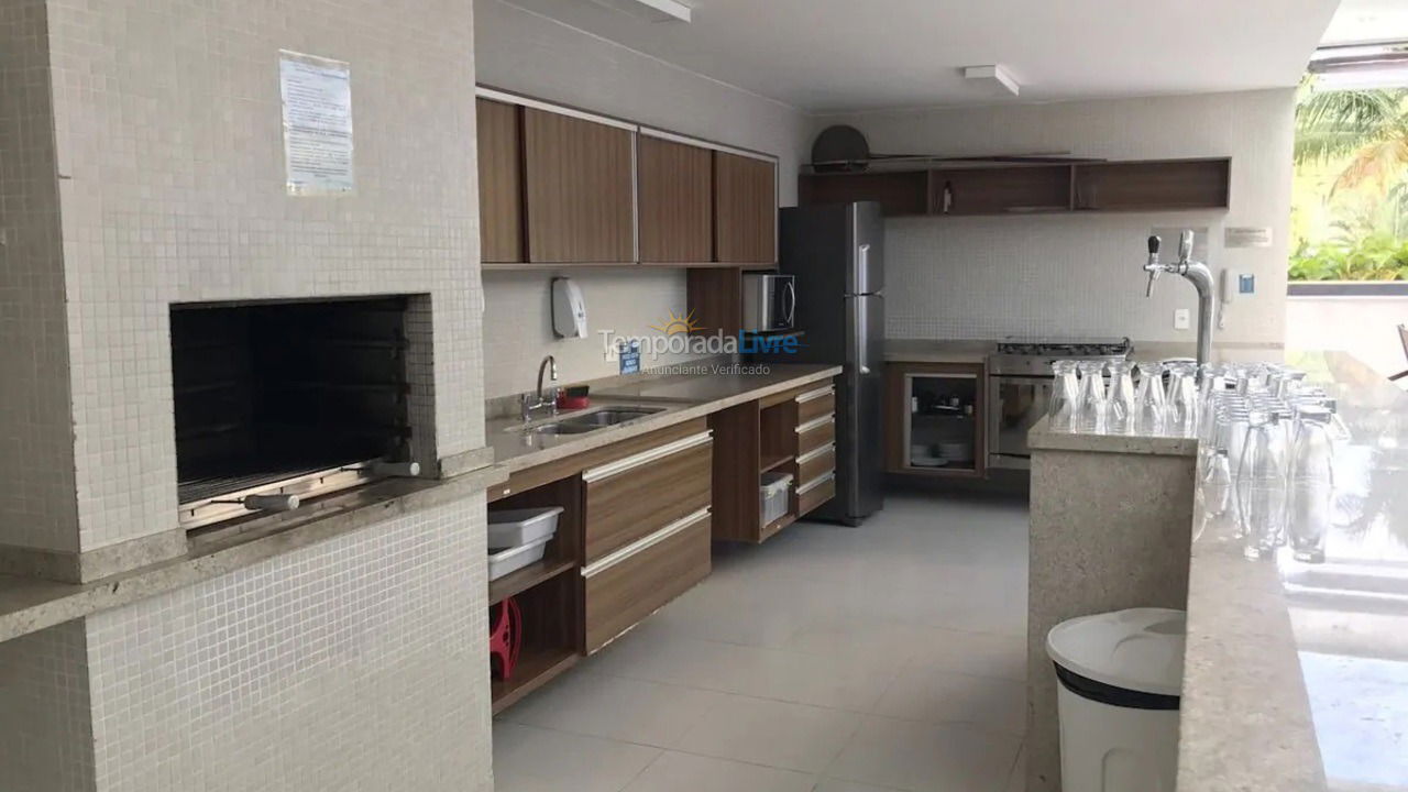Apartamento para aluguel de temporada em Bertioga (Riviera de São Lourenço)