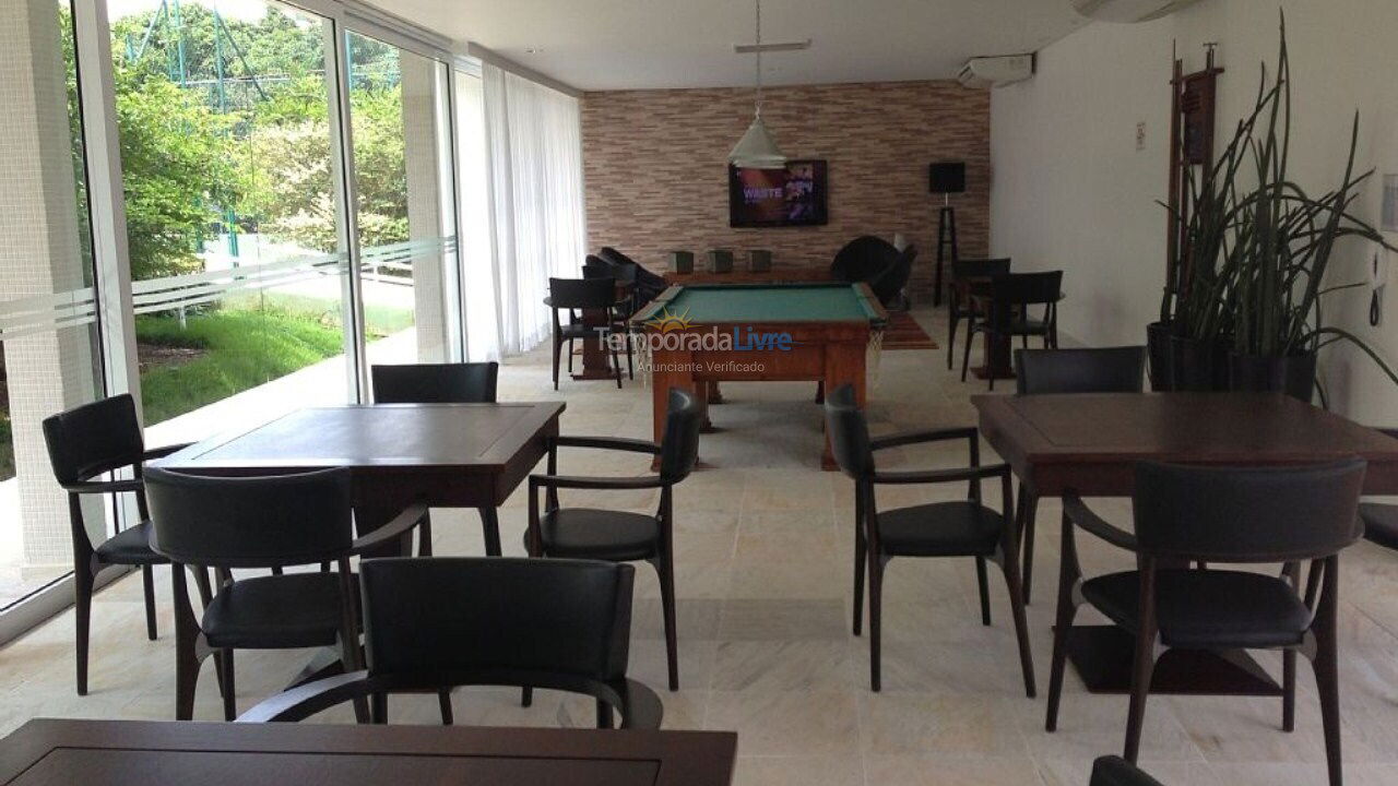 Apartamento para aluguel de temporada em Bertioga (Riviera de São Lourenço)