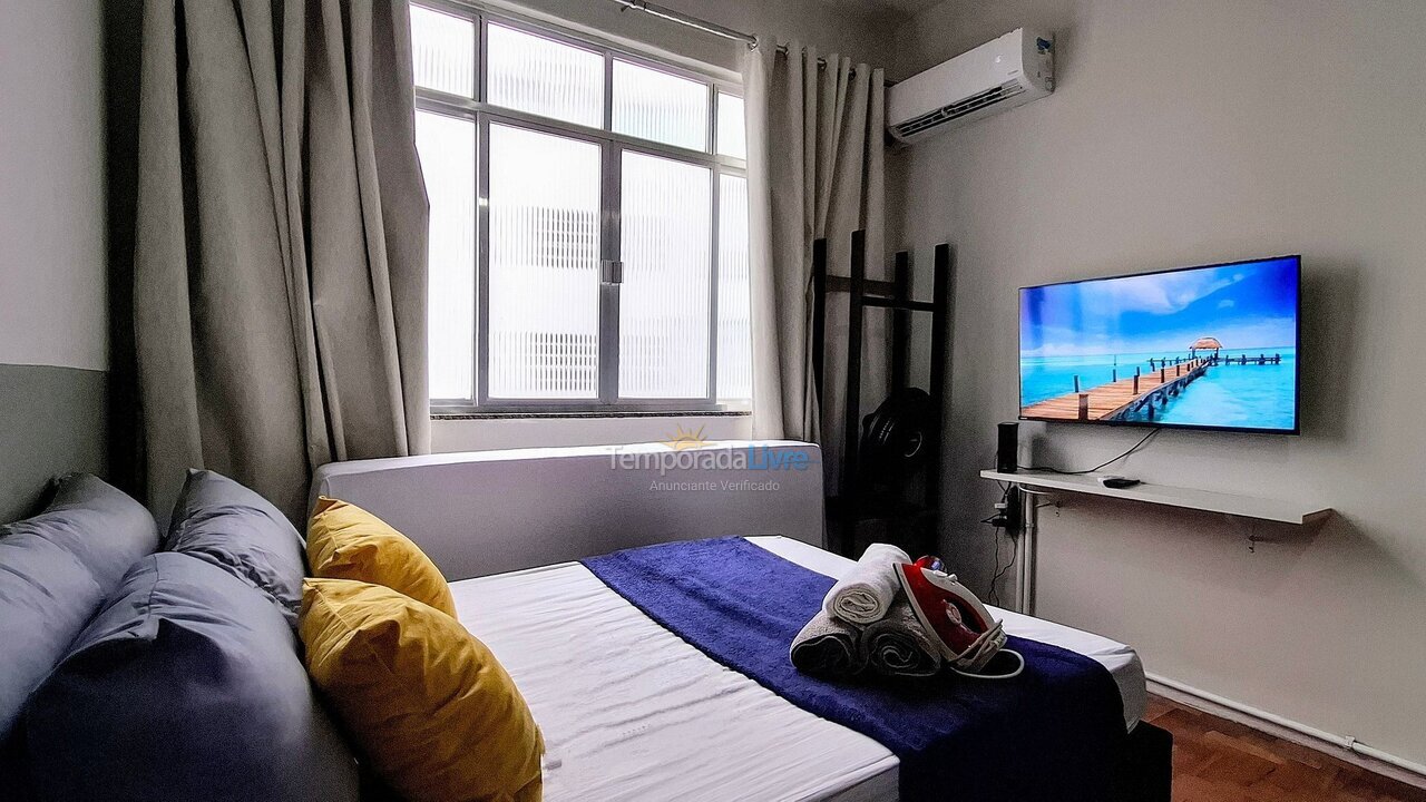 Apartamento para aluguel de temporada em Rio de Janeiro (Flamengo)