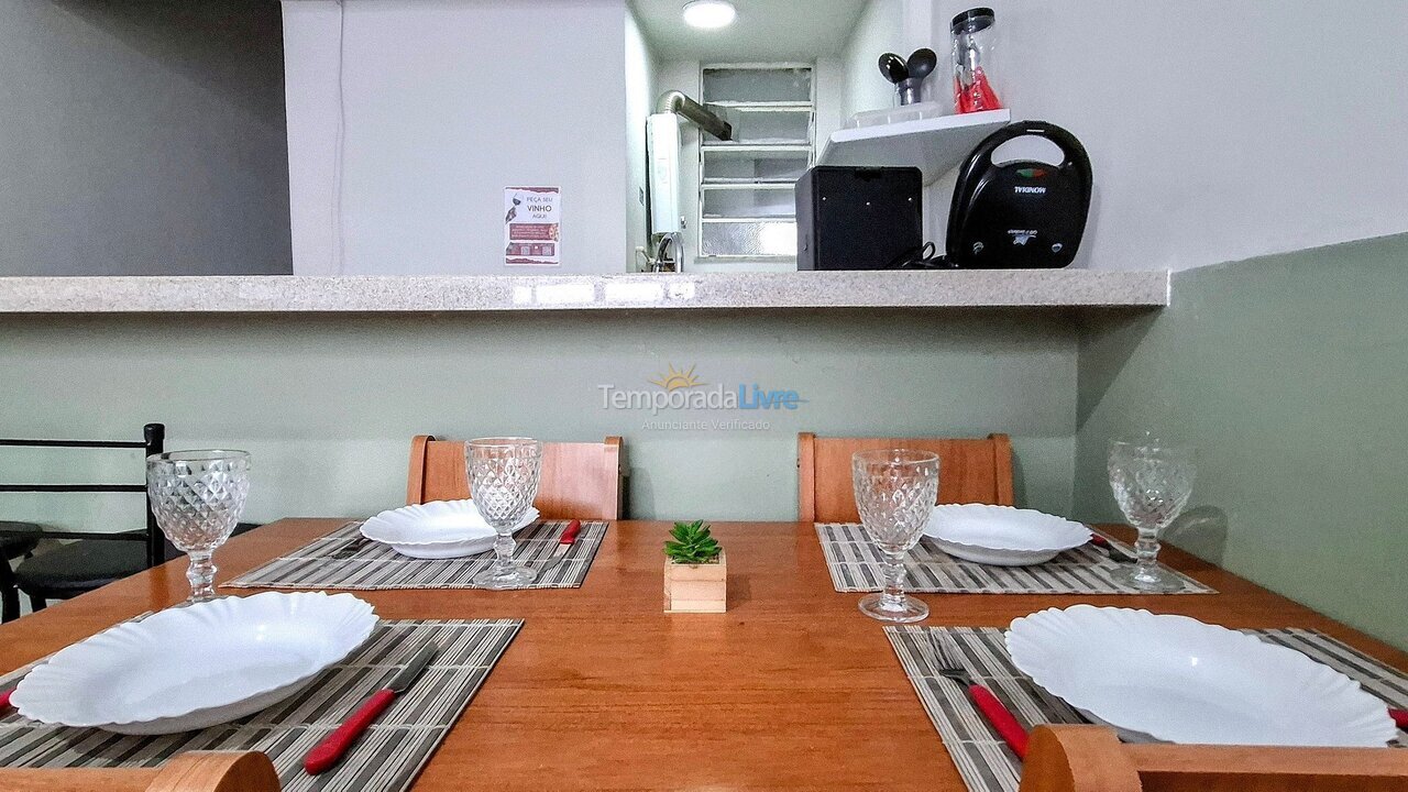 Apartamento para aluguel de temporada em Rio de Janeiro (Flamengo)