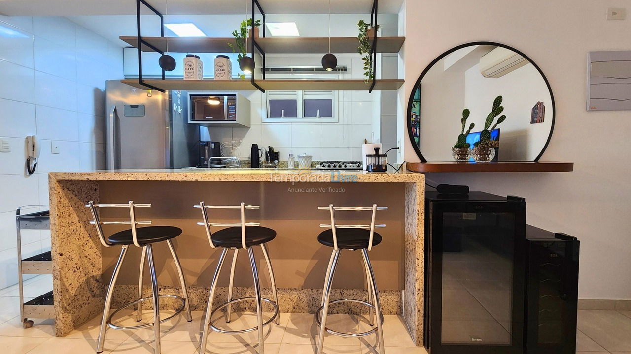 Apartamento para alquiler de vacaciones em Bertioga (Jardim São Lourenço)