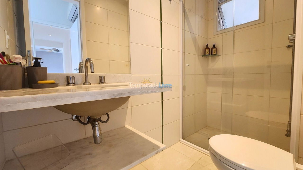 Apartamento para alquiler de vacaciones em Bertioga (Jardim São Lourenço)