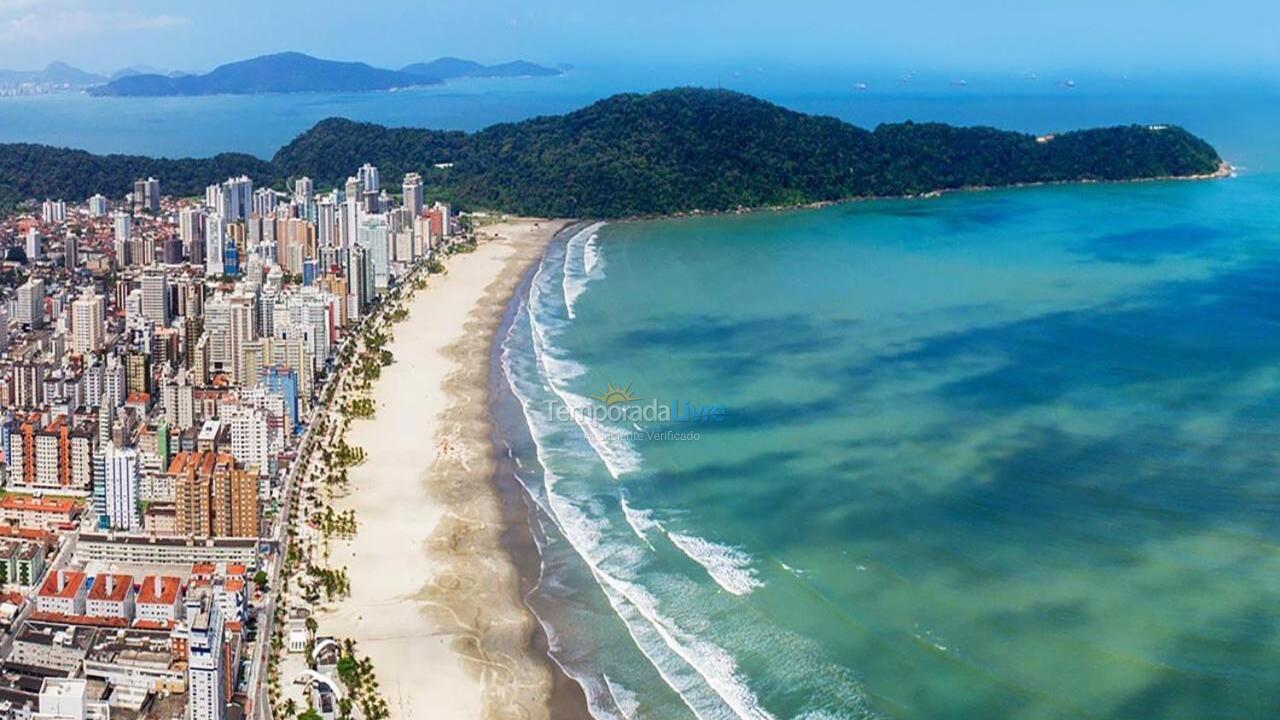 Apartamento para alquiler de vacaciones em Praia Grande (Canto do Forte)