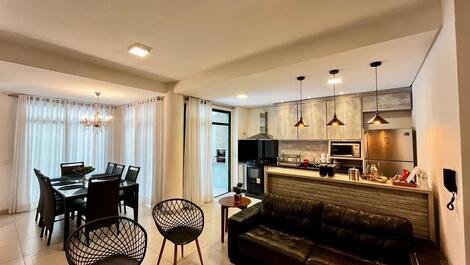 Apartamento com 3 suítes no Condomínio Reserva DNA - Ubatuba - SP