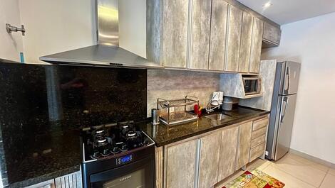 Apartamento com 3 suítes no Condomínio Reserva DNA - Ubatuba - SP
