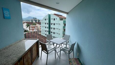 Apartamento com 1 suíte no Condomínio Reserva DNA - Ubatuba - SP