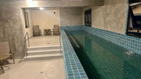 Apartment with 1 suite in the Hub Tenório Condominium - Ubatuba - SP