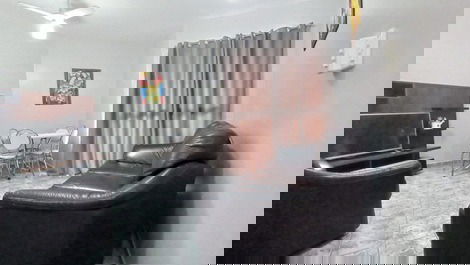 Sala dois ambientes tv e jantar